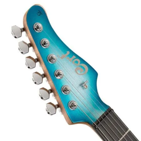 CORT G300-GLAM-PIMB Электрогитара типа Stratocaster, HH, голубой металлик