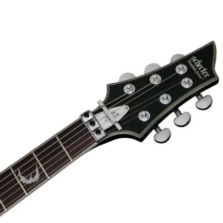 SCHECTER DAMIEN PLATINUM-6 FR S SBK Электрогитара, 6 струн, матовая чёрная