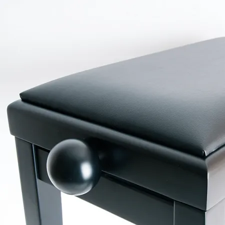Rin HY-PJ018A-MATT-BLACK Банкетка, черный/черный матовый