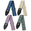 Ernie Ball 4098 Imperial Paisley Jacquard ремень для электрогитары, полипропилен, кожаные наконечник