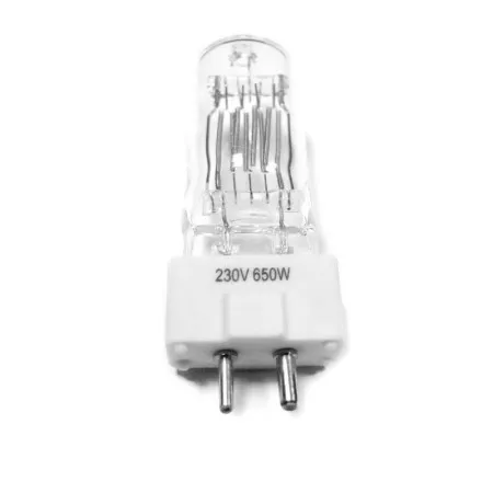 ROCCER T27 GCT Лампа галогенная без отражателя 230V/650W, цоколь GY9.5