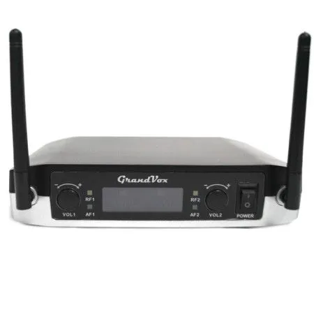 GrandVox UF-22S LV Радиосистема с двумя петличными микрофонами