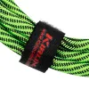 Kirlin IWB-202BFGL 3M WBG Шнур гитарный JACK 1/4"(прямой) ⇔ JACK 1/4"(угловой), 3 м., зелёная волна
