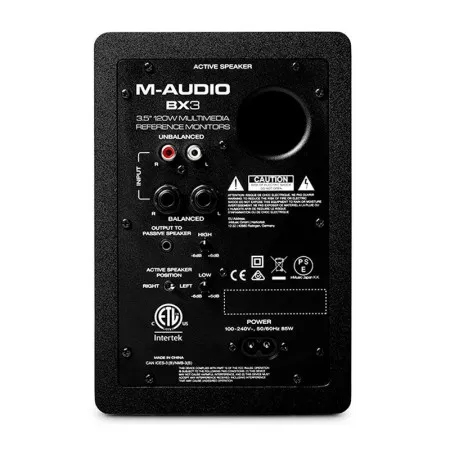 M-Audio BX3 Активные мониторы (пара), 3.5", 50 Вт (RMS)