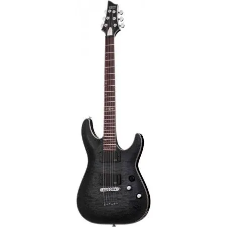 SCHECTER DAMIEN PLATINUM-6 FR S SBK Электрогитара, 6 струн, матовая чёрная