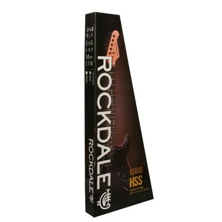 ROCKDALE Stars LE HSS BK Электрогитара, цвет черный