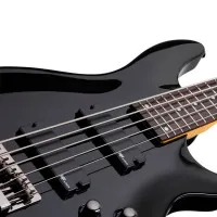 SCHECTER SGR C-5 BASS BLK Бас-гитара, 5 струн, 24 лада, цвет глянцевый черный SCHECTER SGR C-5 BASS BLK Бас-гитара, 5 струн, 24 лада, цвет глянцевый черный