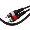 FORCE FLC-10/1 Шнур аудио mini-JACK 1/8"(stereo) ⇔ 2хRCA(male), 1 метр