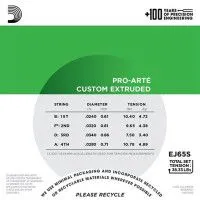 Набор струн для укулеле D`ADDARIO EJ65S