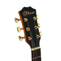 Klever KD-714 Гитара акустическая, Dreadnought, топ из массива акации
