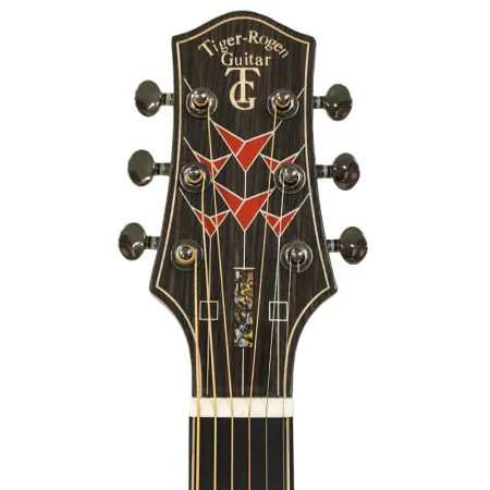 TIGER TG-30 DC Гитара акустическая 41", с вырезом, Dreadnought, цвет натуральный, глянцевый лак