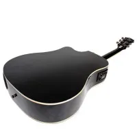 KEPMA D1CE Black Гитара электроакустическая Dreadnought, цвет черный глянцевый