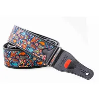 RightOn Straps Talisman Kashmir Blue Ремень для гитары, текстиль/синтетика