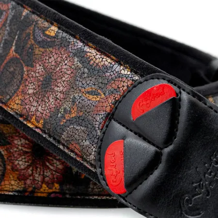 RightOn Straps Mojo Crunch Ремень для гитары, текстиль/синтетика, рисунок гравюра
