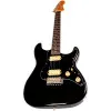 JET JS-400 BKR H Электрогитара, Stratocaster, HH Ceramic, цвет черный
