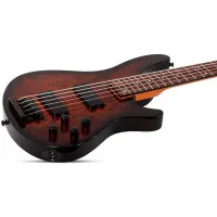 SCHECTER C-5 STANDARD TB Бас-гитара, 5 струн, 24 лада, цвет Tobacco Burl SCHECTER C-5 STANDARD TB Бас-гитара, 5 струн, 24 лада, цвет Tobacco Burl