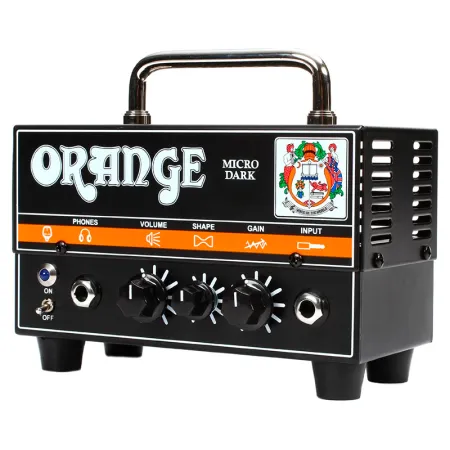ORANGE MD Micro Dark Усилитель гитарный гибридный, мини-голова