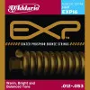 Набор струн для 6-струнной акустической гитары D`ADDARIO EXP16