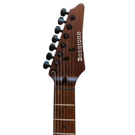 Bosstone SEG STR7 BK Электрогитара, 7 струн, SSS, цвет черный