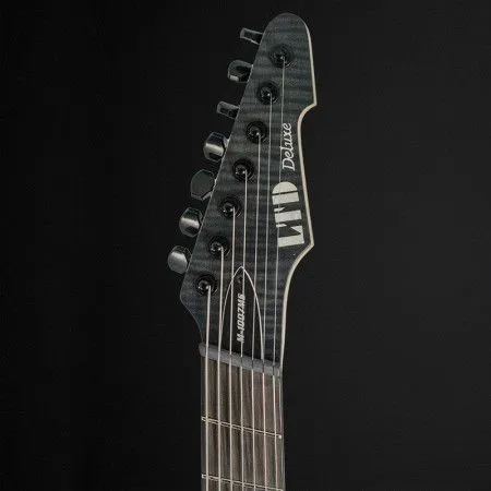 ESP LTD M-1007MS FM Электрогитара, 7 струн, мультимензурная, цвет черный глянцевый