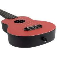 Flight ULTRA S-35 Terracote Укулеле сопрано, поликарбонат, цвет кирпичный, рюкзак в комплекте