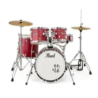 Pearl RS585C/C747 Ударная установка из 5-ти барабанов, цвет Matte Red