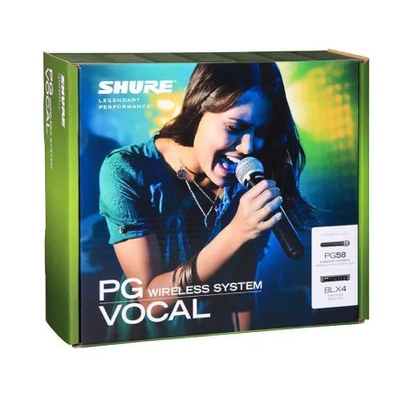SHURE BLX24E/PG58 K3E радиосистема UHF, 1 ручной микрофон