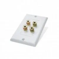 CVGaudio WSP02 - двухканальный настенный декоративный кабельный вывод (акустическая розетка). Примен