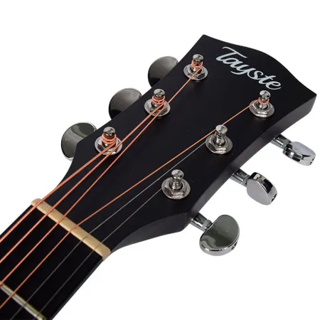 Tayste TS68-BK Гитара акустическая 41" Dreadnought с вырезом, цвет черный