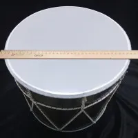 MEZZO MZ-B11-LewKL Барабан кавказский 11", эбеновое дерево, лак, с чехлом