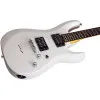 SCHECTER C-6 DELUXE SWHT Электрогитара, Stratocaster, цвет матовый белый