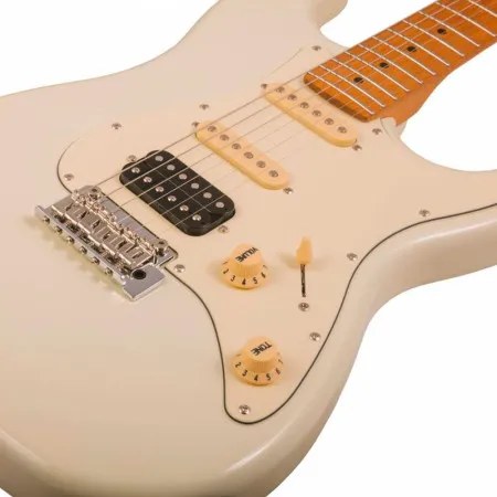 JET JS-400 OW Электрогитара, Stratocaster, HSS Ceramic, цвет Olympic White (белый)