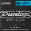 Dunlop DEN1254 Набор струн для электрогитары, никелированные, Heavy, 12-54
