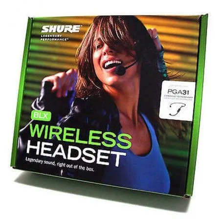 SHURE BLX14E/P31 M17 радиосистема UHF, 1 головной микрофон
