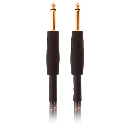 Roland RIC-G20 Шнур инструментальный JACK 1/4" (прямой) ⇔ JACK 1/4" (прямой), длина 6м.