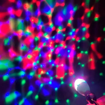 Layu LC03RGB Лампа светодиодная декоративная, LED 1x3 Вт (RGB), цоколь E27