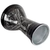 MEINL HE-3218 Дарбука алюминиевая, 10" х 18.25", чёрная с гравировкой