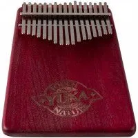 YUKA KA-17-BRD Калимба из массива клёна, 17 язычков, цвет бордо