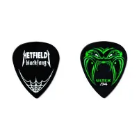 Dunlop PH112T.94 Набор из 6 медиаторов HETFIELD: Black Fang (0.94мм) в металлическом боксе