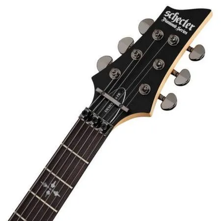 SCHECTER DEMON-6 FR ABSN Электрогитара, 6 струн, цвет состаренный чёрный