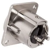 FORCE CFA-061 Разъем панельный (гнездо) XLR (male), 3-pole