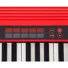 Roland GO:KEYS GO-61K Синтезатор, 61 клавиша, красный