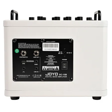Joyo DC-15B Комбоусилитель для бас-гитары, 15Вт, портативный