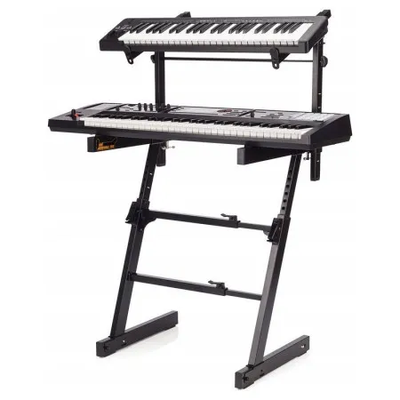 Hercules KS410B Стойка для клавишных, ZZ-тип, двухярусная