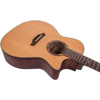 BATON ROUGE AR21C/AC Гитара акустическая Auditorium с вырезом, 6 струн, цвет натуральный