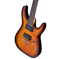 SCHECTER C-6 PLUS VSB Электрогитара, Stratocaster, цвет винтажный санбест