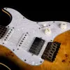 JET JS-450 QTBR Электрогитара, Stratocaster, цвет коричневый прозрачный