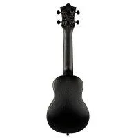 Flight ULTRA S-35 Ink Укулеле сопрано с чехлом, цвет чёрный графит