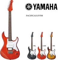 Yamaha Pacifica 212VFM TBS электрогитара, цвет Tobacco Brown Sunburst