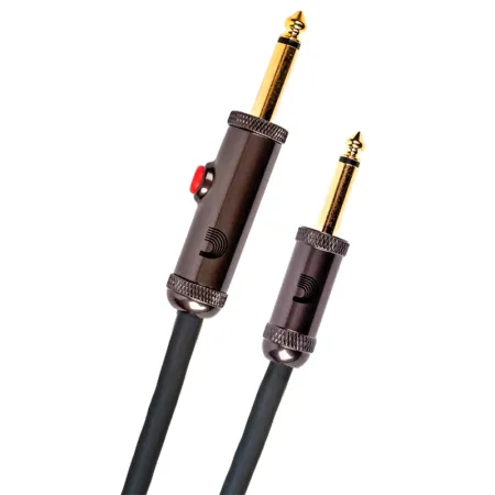 Planet Waves PW-AGL-10 Шнур инструментальный с выключателем Jack 1/4" (mono) ⇔ Jack 1/4" (mono), 3м.